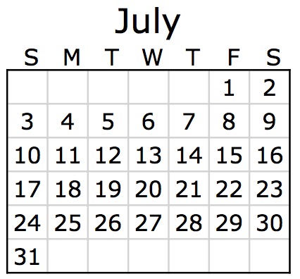 MAFCA Activities Calendar