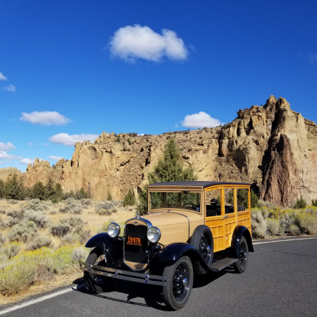 Firth 1931 Station Wagon at Smith Rock State Park