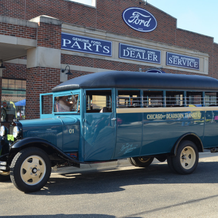 1931 Model AA Passenger Bus at The Gilmore Car Museum